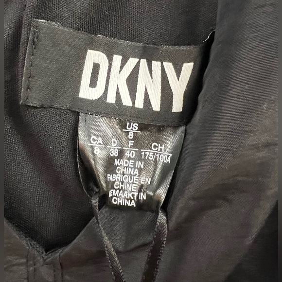 NWT DKNY Womens V Neck Tea Length High Low Dress - Picture 7 of 11